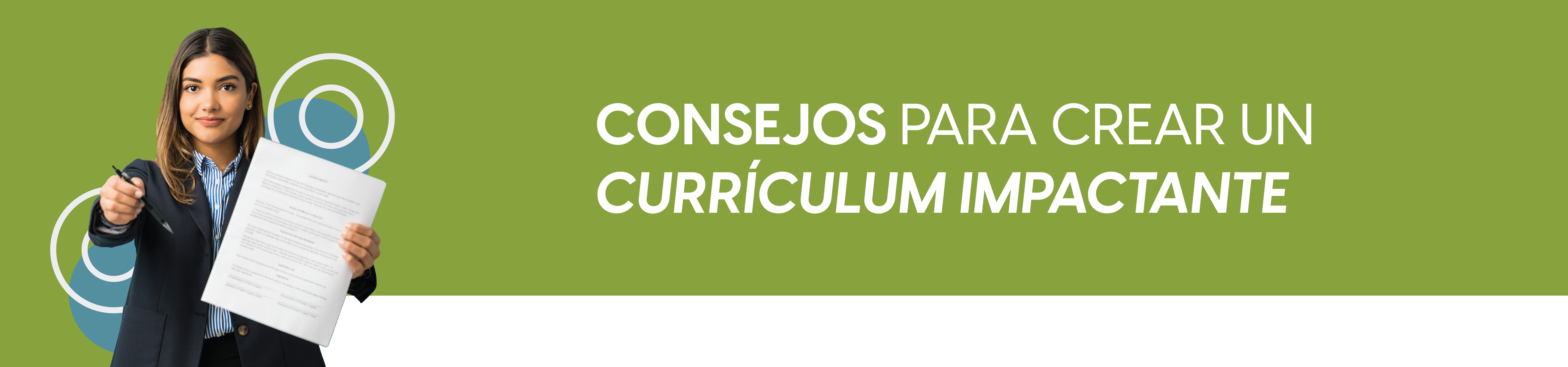 Resalta tu currículum con estos sencillos pasos.