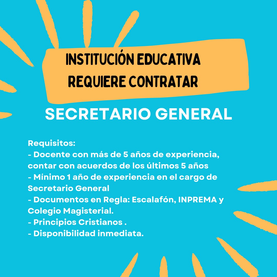 Secretario General