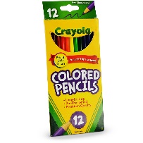 LAPICES DE COLOR 12 UNIDADES CRAYOLA - Útiles de Honduras